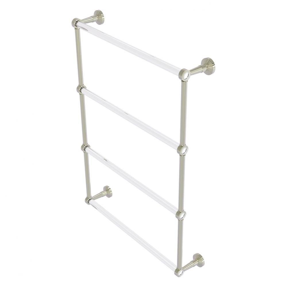 Pacific Beach Collection 4 Tier 24 Inch Ladder Towel Bar - Polished Nickel
