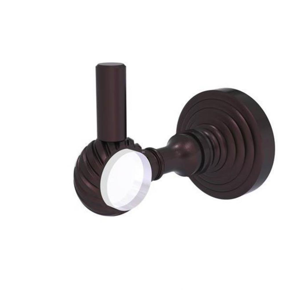 Pacific Grove Collection Robe Hook with Twisted Accents