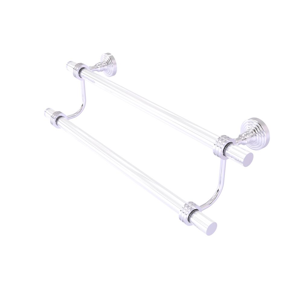 Pacific Grove Collection 30 Inch Double Towel Bar with Dotted Accents