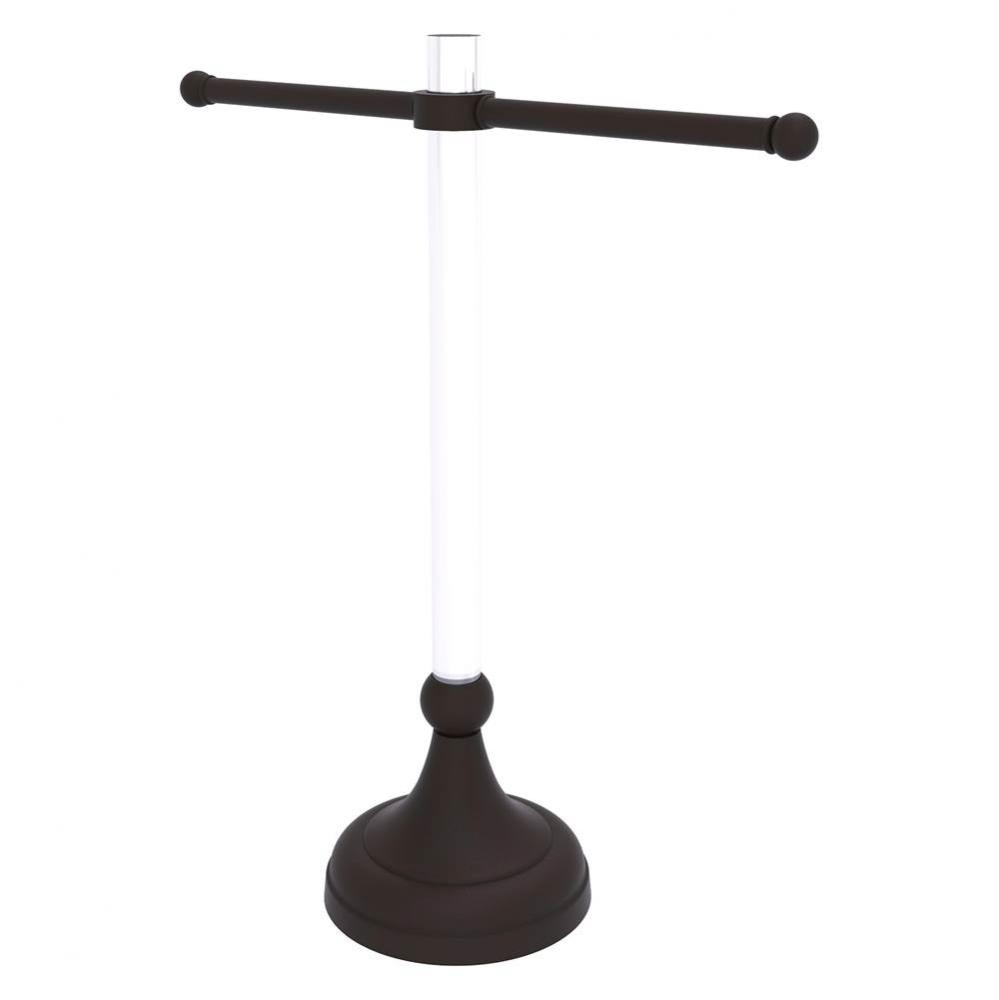 Pacific Grove Collection Free Standing Guest Towel Stand - Oil Rubbed Bronze