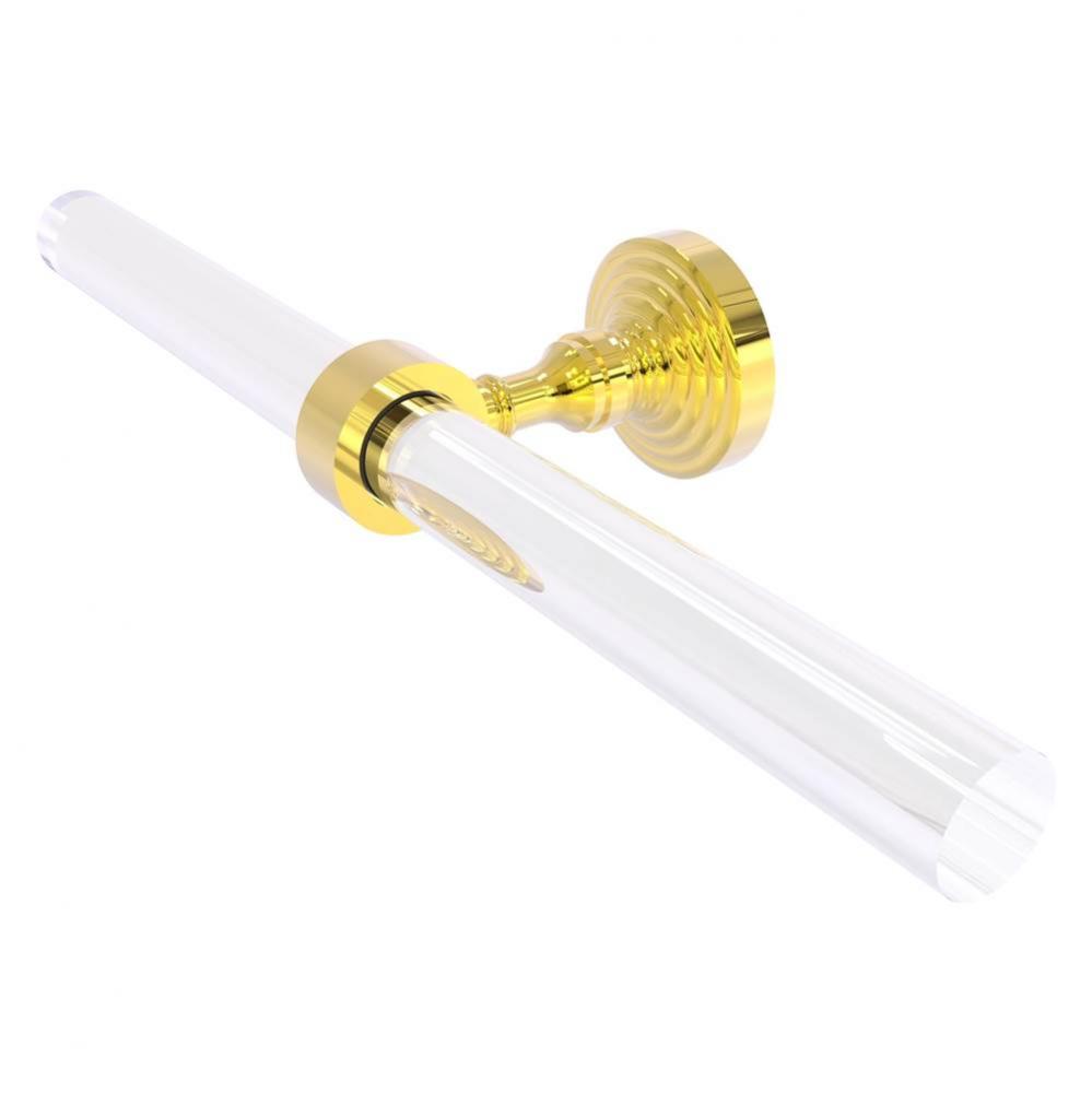 Pacific Grove Collection 2 Arm Guest Towel Holder - Polished Brass