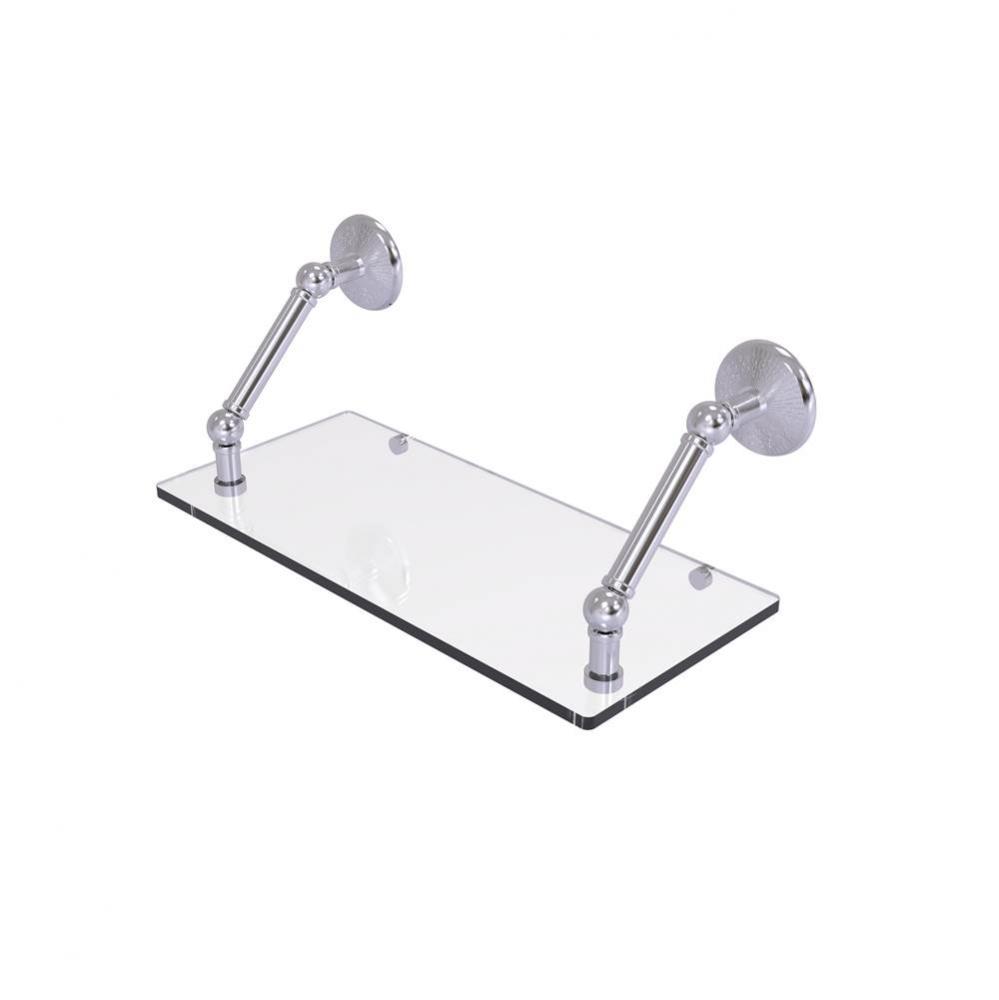 Prestige Monte Carlo Collection 18 Inch Floating Glass Shelf