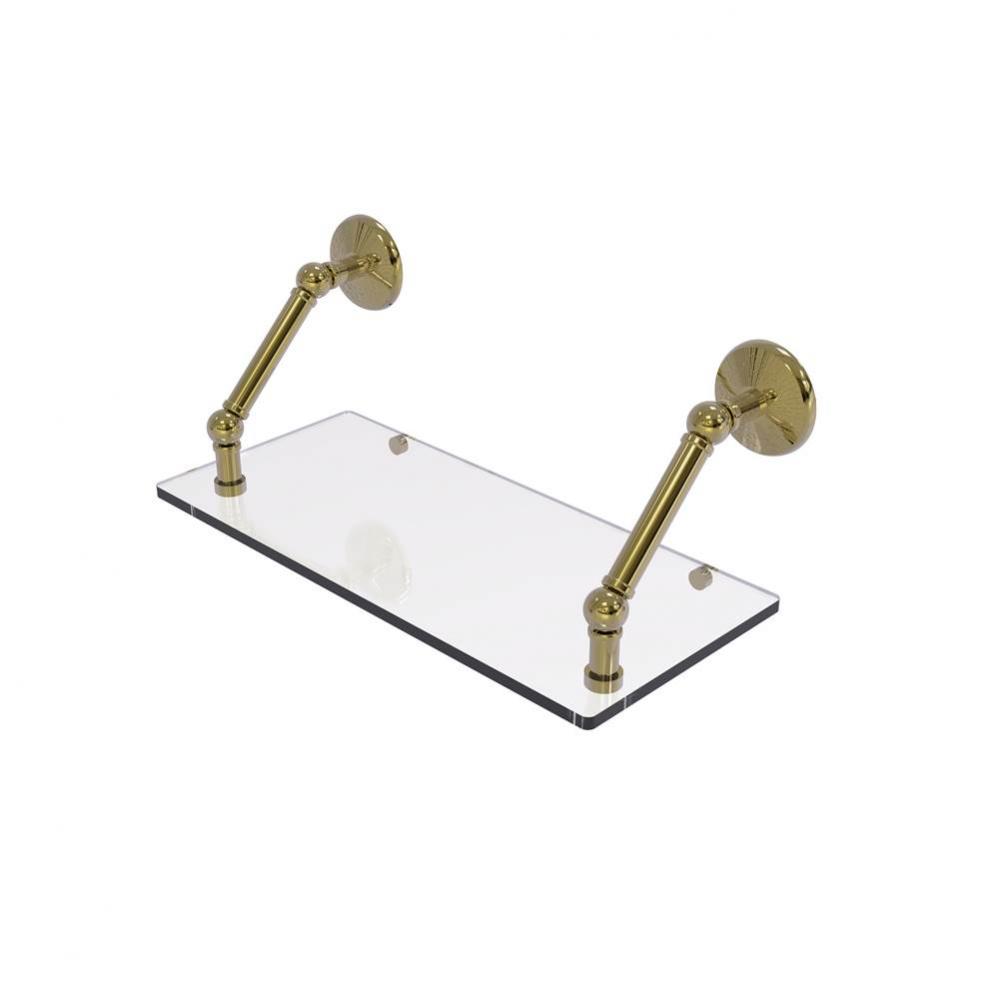 Prestige Monte Carlo Collection 18 Inch Floating Glass Shelf