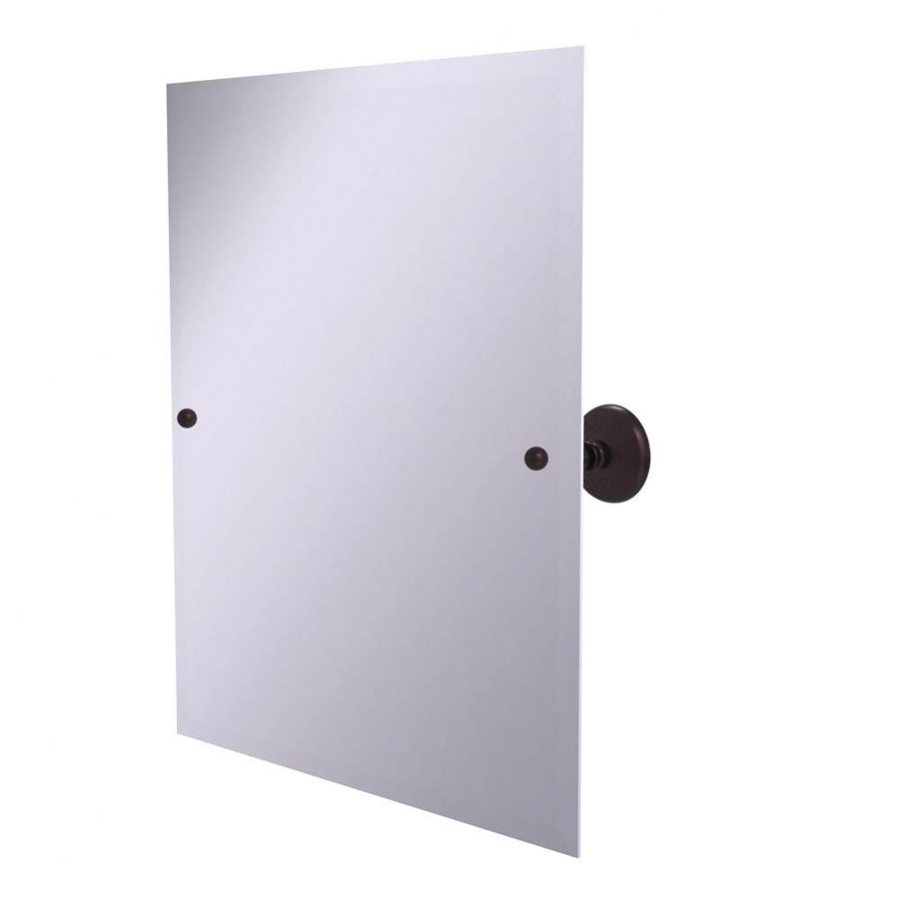 Frameless Rectangular Tilt Mirror with Beveled Edge