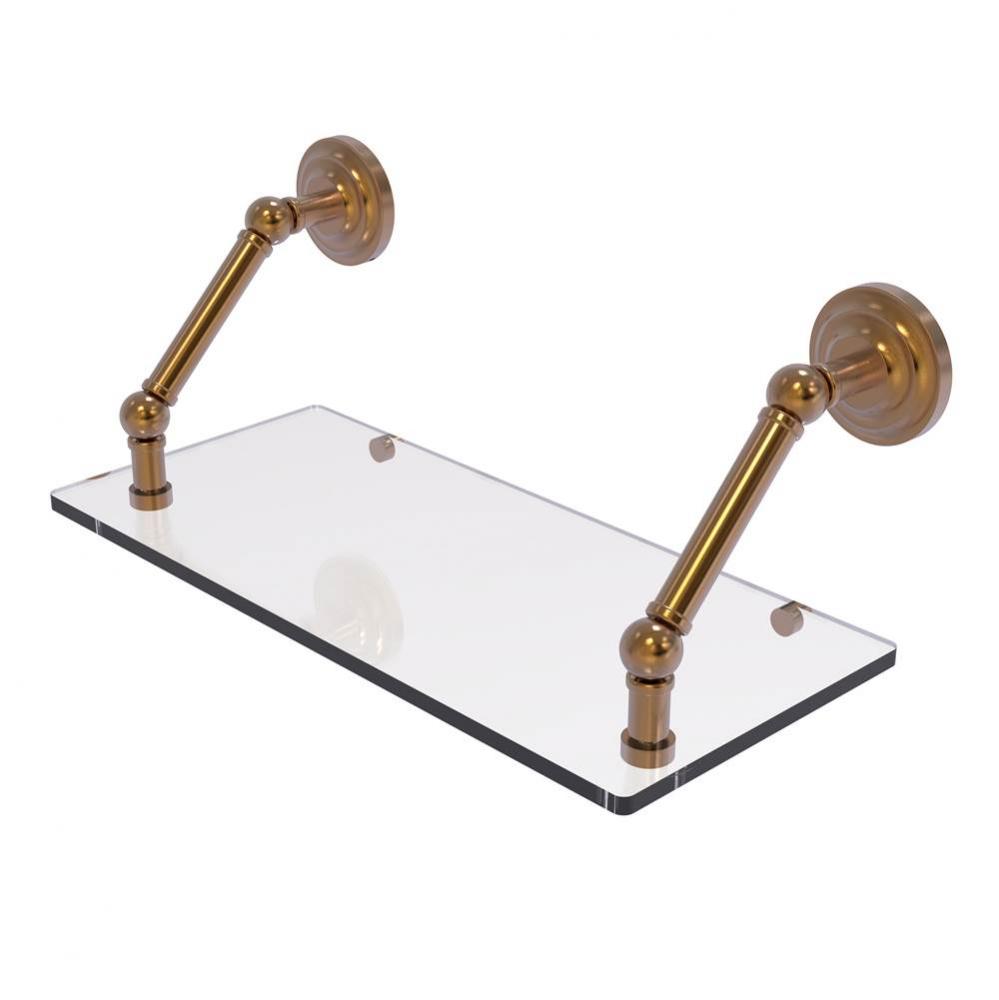 Prestige Que New Collection 18 Inch Floating Glass Shelf