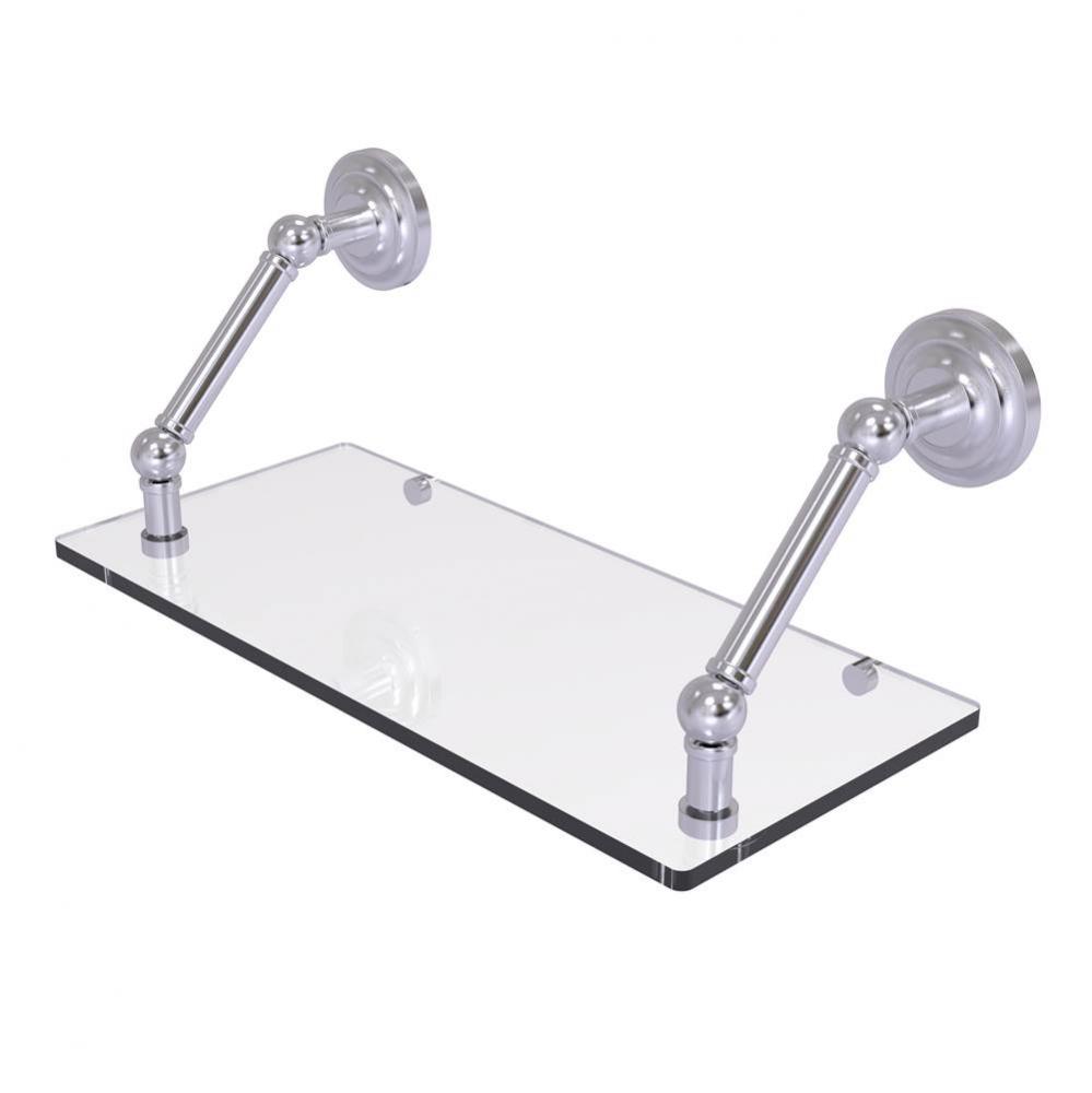 Prestige Que New Collection 18 Inch Floating Glass Shelf