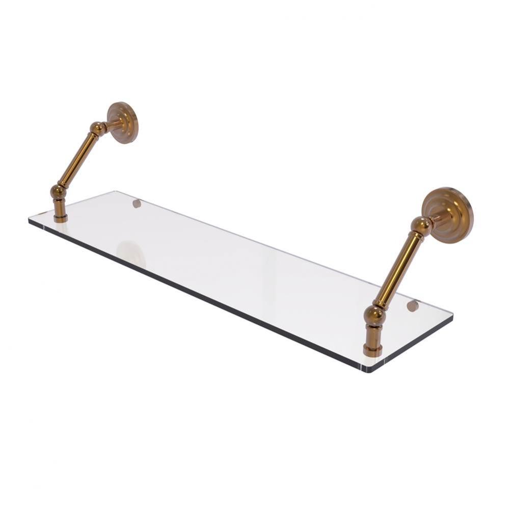 Prestige Que New Collection 30 Inch Floating Glass Shelf