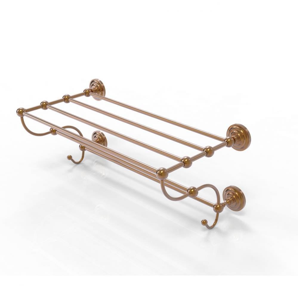 Prestige Que New Collection 36 Inch Train Rack Towel Shelf