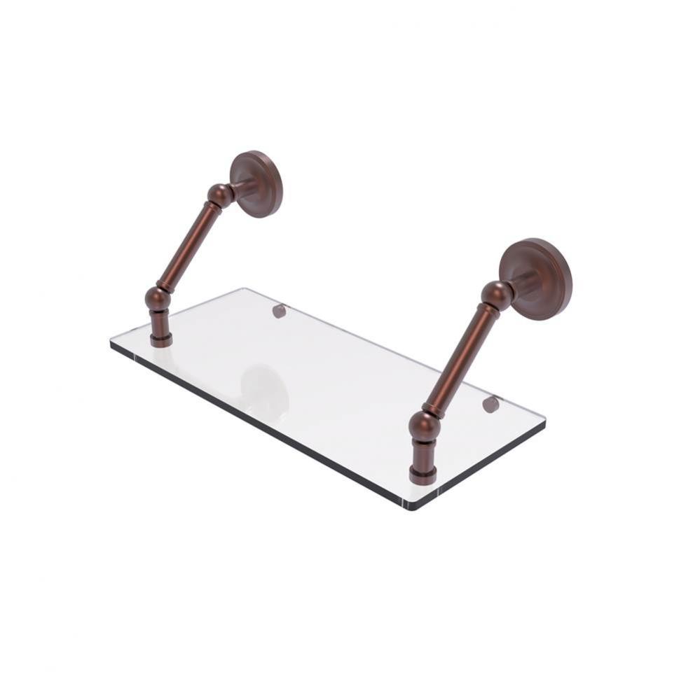 Prestige Regal Collection 18 Inch Floating Glass Shelf