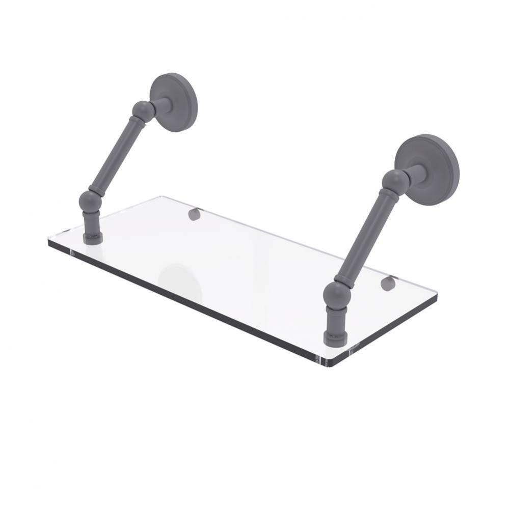 Prestige Regal Collection 18 Inch Floating Glass Shelf