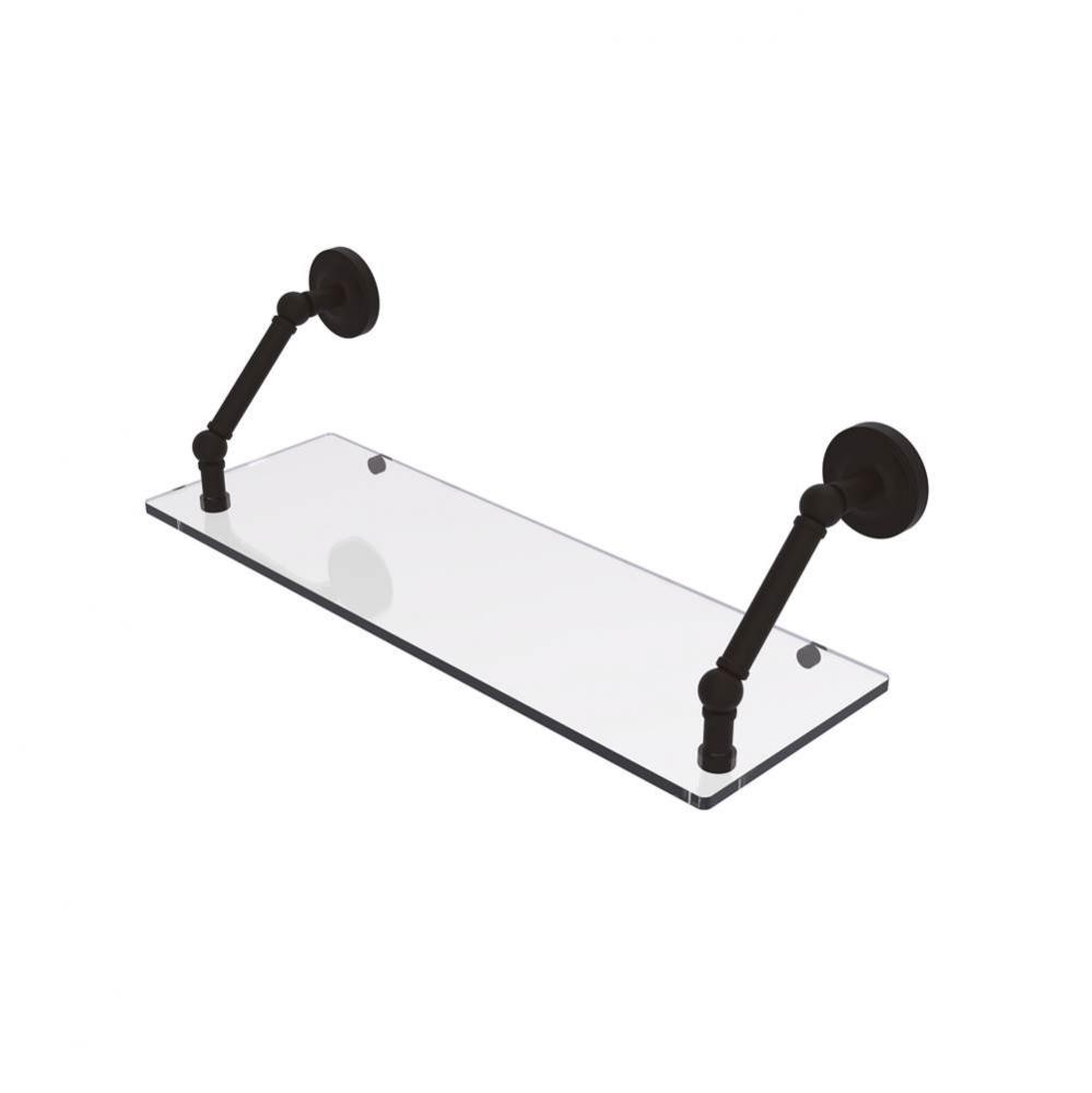 Prestige Regal Collection 24 Inch Floating Glass Shelf