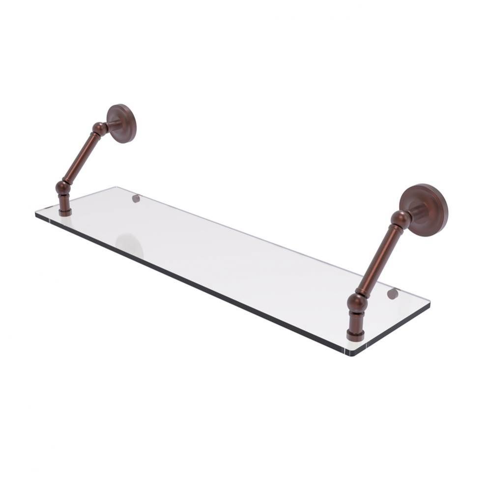 Prestige Regal Collection 30 Inch Floating Glass Shelf