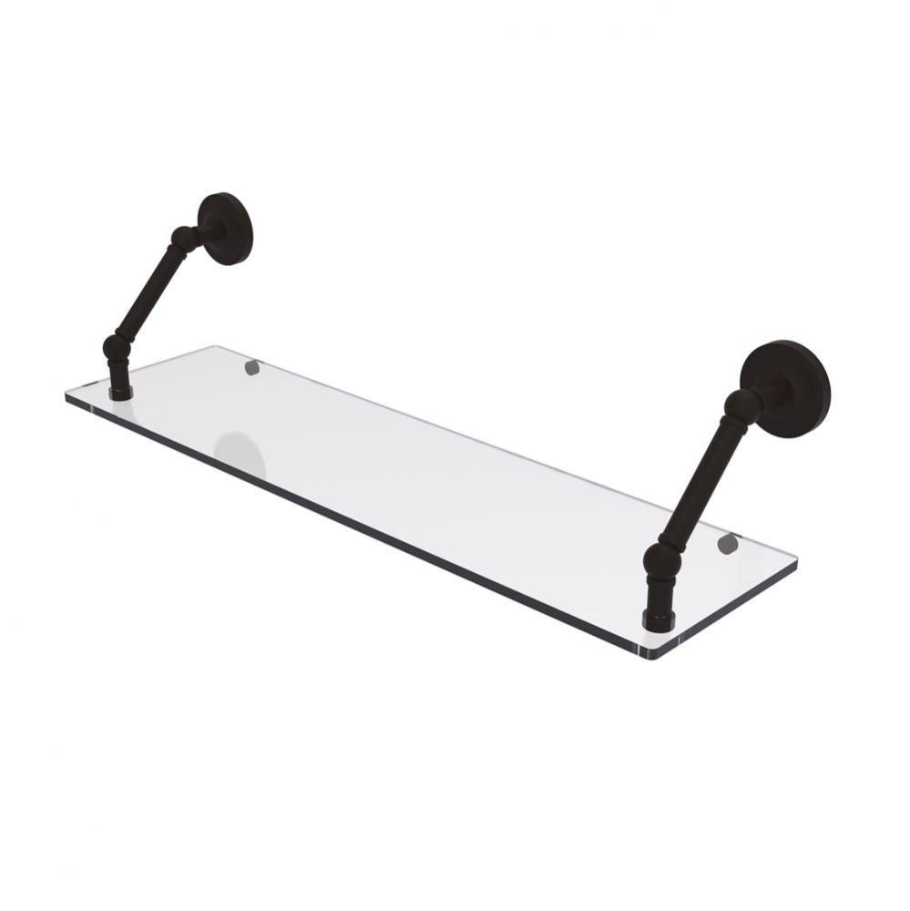 Prestige Regal Collection 30 Inch Floating Glass Shelf