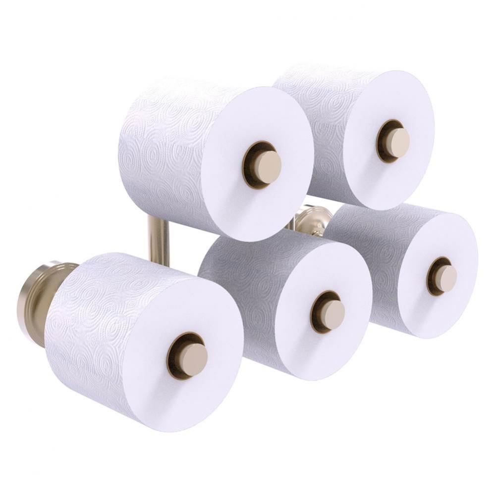 Prestige Regal Collection 5 Roll Reserve Roll Toilet Paper Holder - Antique Pewter