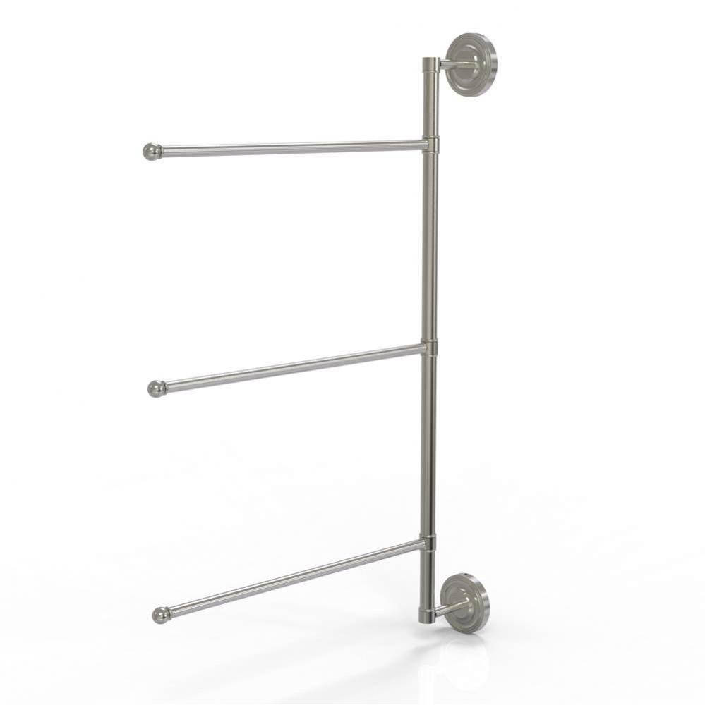 Prestige Regal Collection 3 Swing Arm Vertical 28 Inch Towel Bar