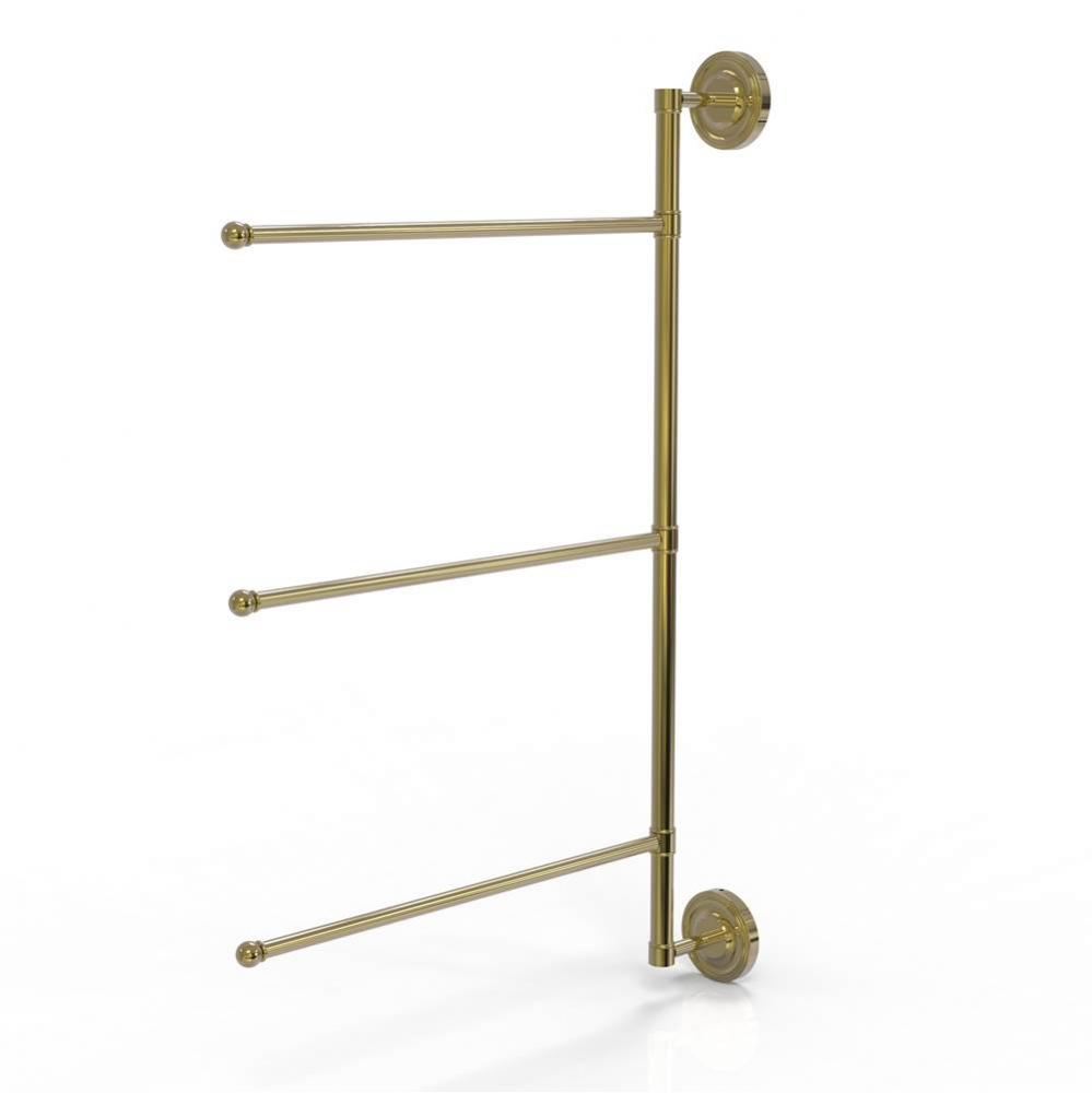 Prestige Regal Collection 3 Swing Arm Vertical 28 Inch Towel Bar