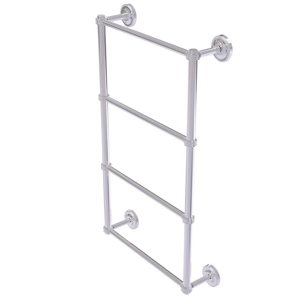 Prestige Regal Collection 4 Tier 24 Inch Ladder Towel Bar with Dotted Detail