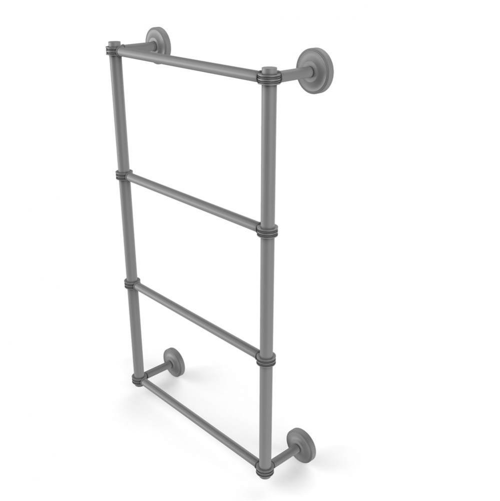 Prestige Regal Collection 4 Tier 30 Inch Ladder Towel Bar with Dotted Detail
