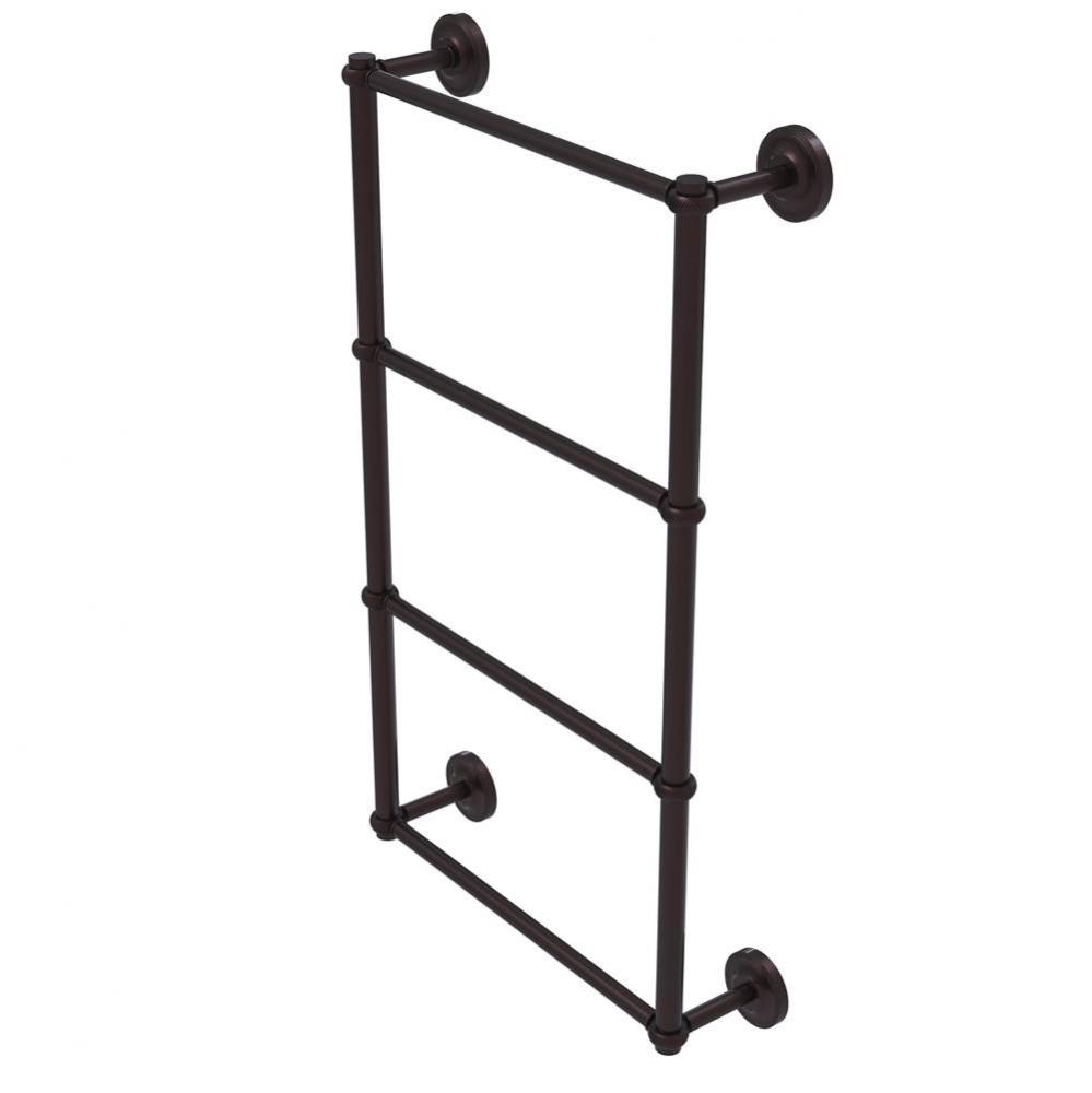 Prestige Regal Collection 4 Tier 30 Inch Ladder Towel Bar with Twisted Detail