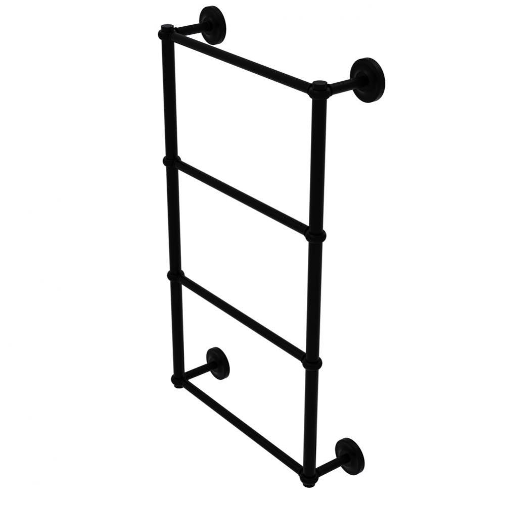 Prestige Regal Collection 4 Tier 36 Inch Ladder Towel Bar with Twisted Detail