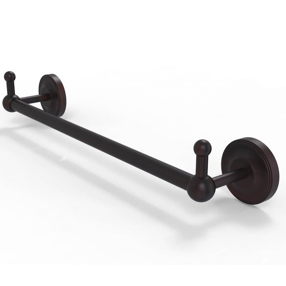 Prestige Regal Collection 36 Inch Towel Bar with Integrated Hooks