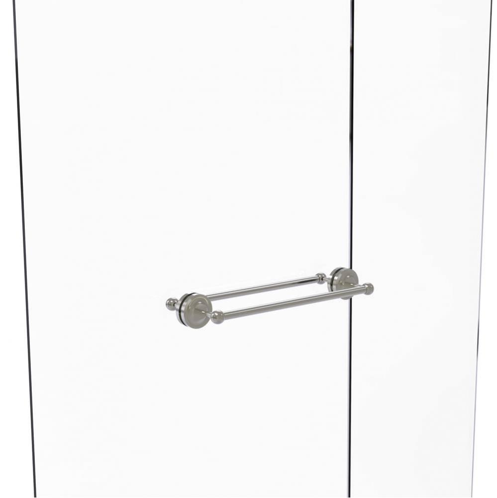 Prestige Regal Collection 18 Inch Back to Back Shower Door Towel Bar