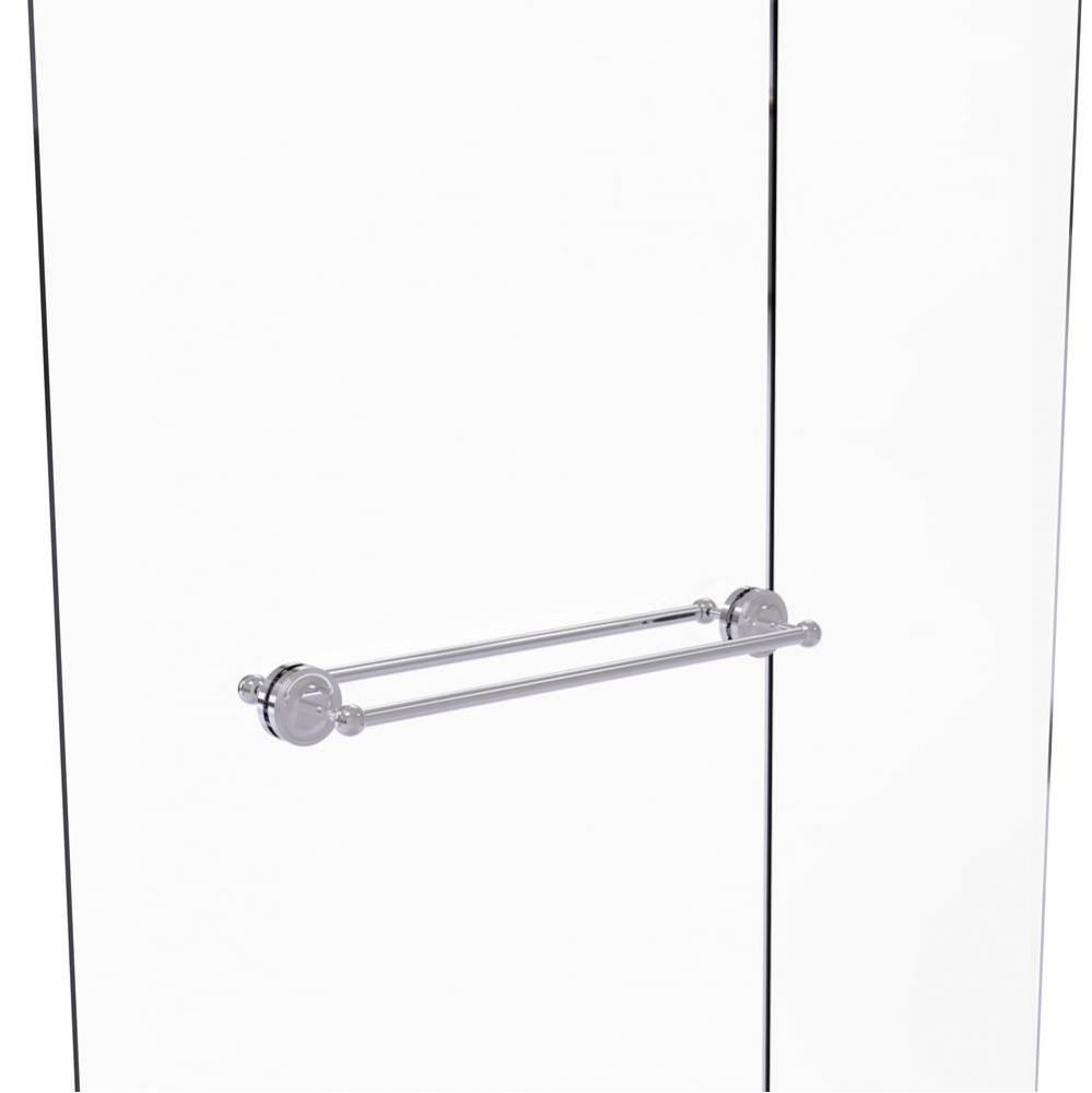 Prestige Regal Collection 24 Inch Back to Back Shower Door Towel Bar