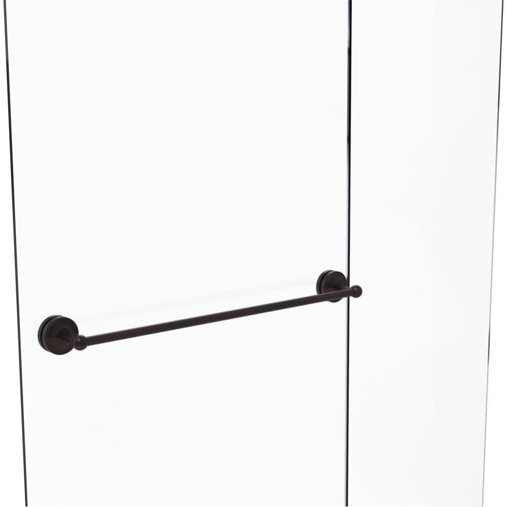 Prestige Regal Collection 30 Inch Shower Door Towel Bar