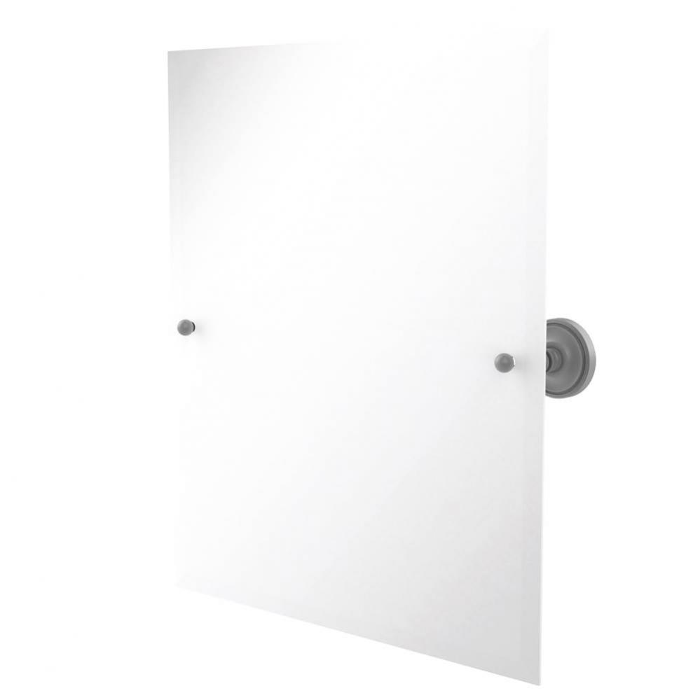 Frameless Rectangular Tilt Mirror with Beveled Edge