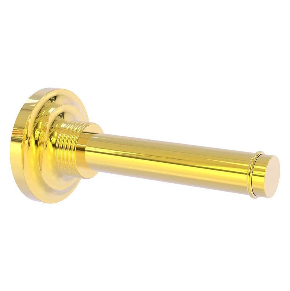 Que New Collection Horizontal Reserve Roll Toilet Paper Holder - Polished Brass