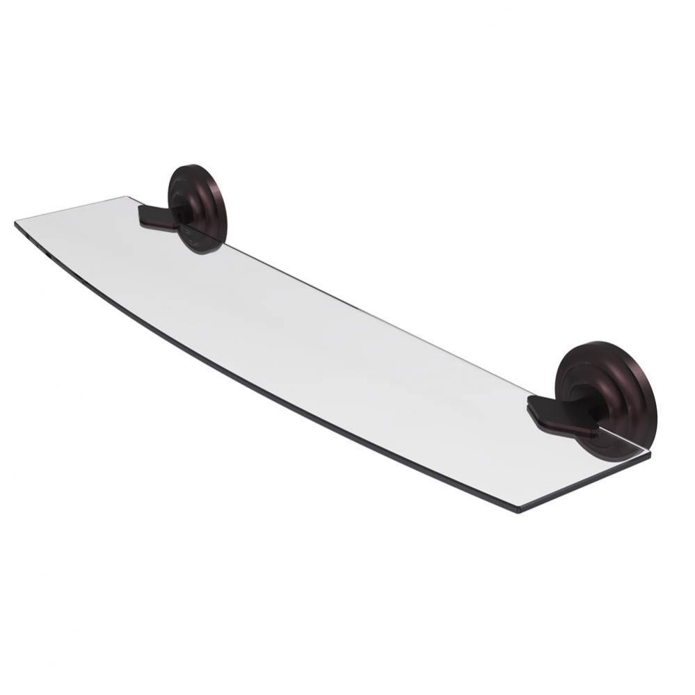 Que New Collection 24 Inch Glass Shelf