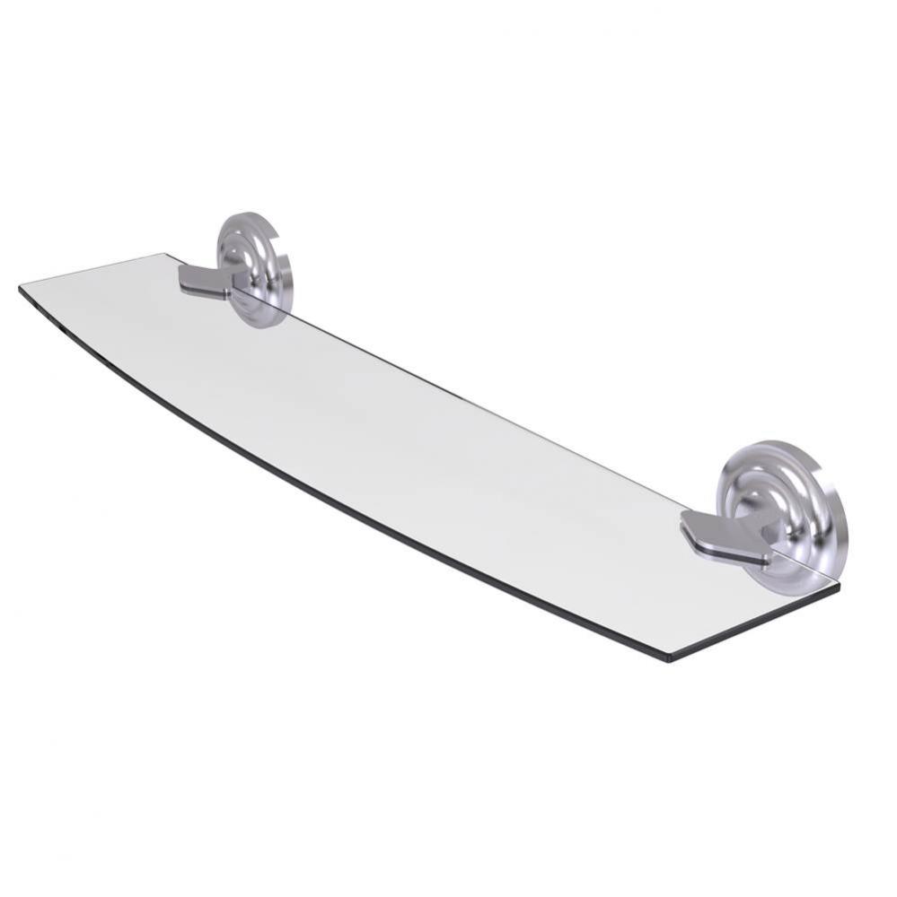 Que New Collection 24 Inch Glass Shelf