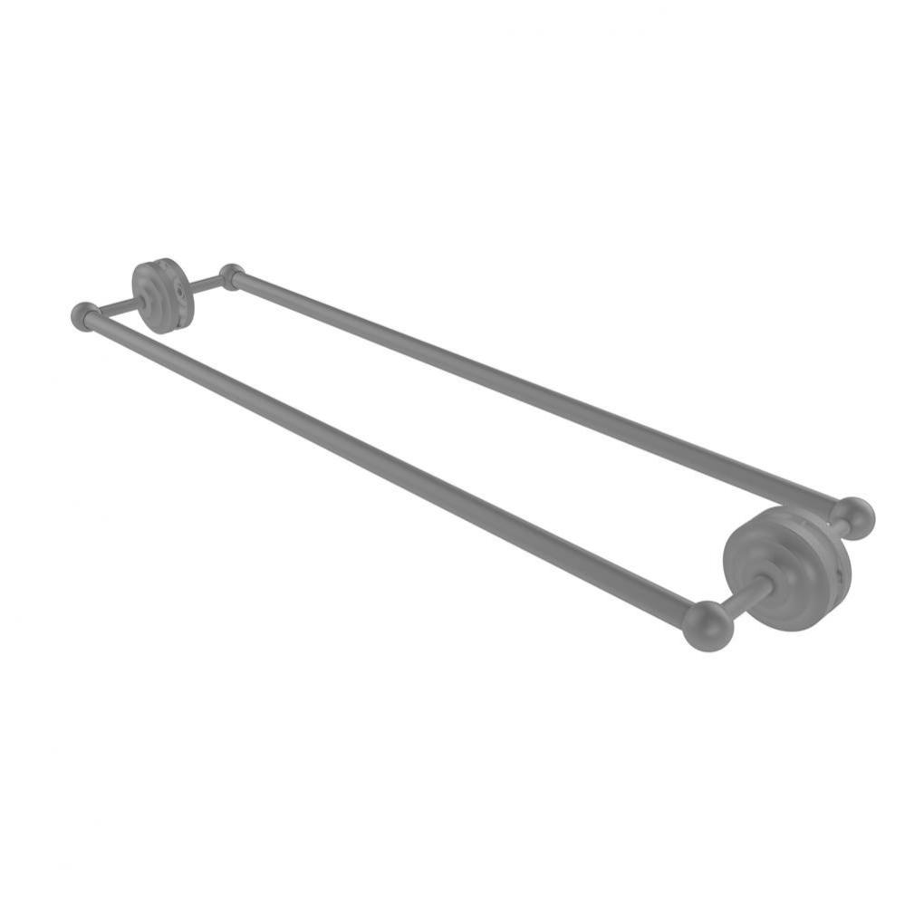 Que New Collection 30 Inch Back to Back Shower Door Towel Bar