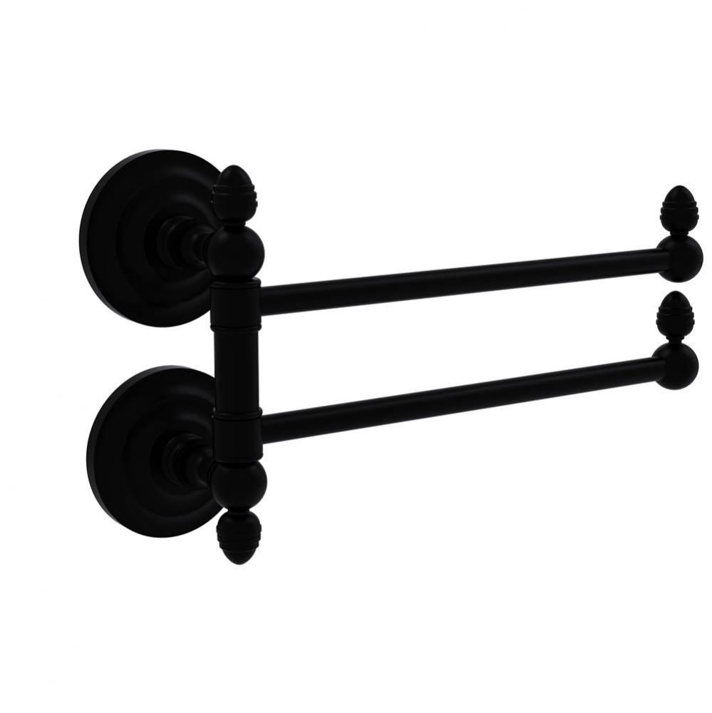 Que New Collection 2 Swing Arm Towel Rail