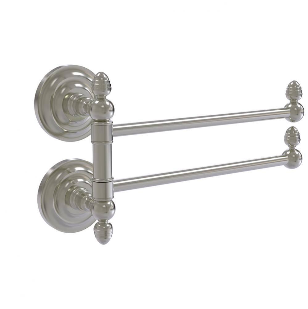 Que New Collection 2 Swing Arm Towel Rail