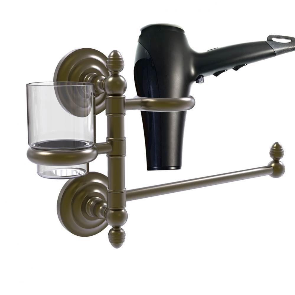 Que New Collection Hair Dryer Holder and Organizer