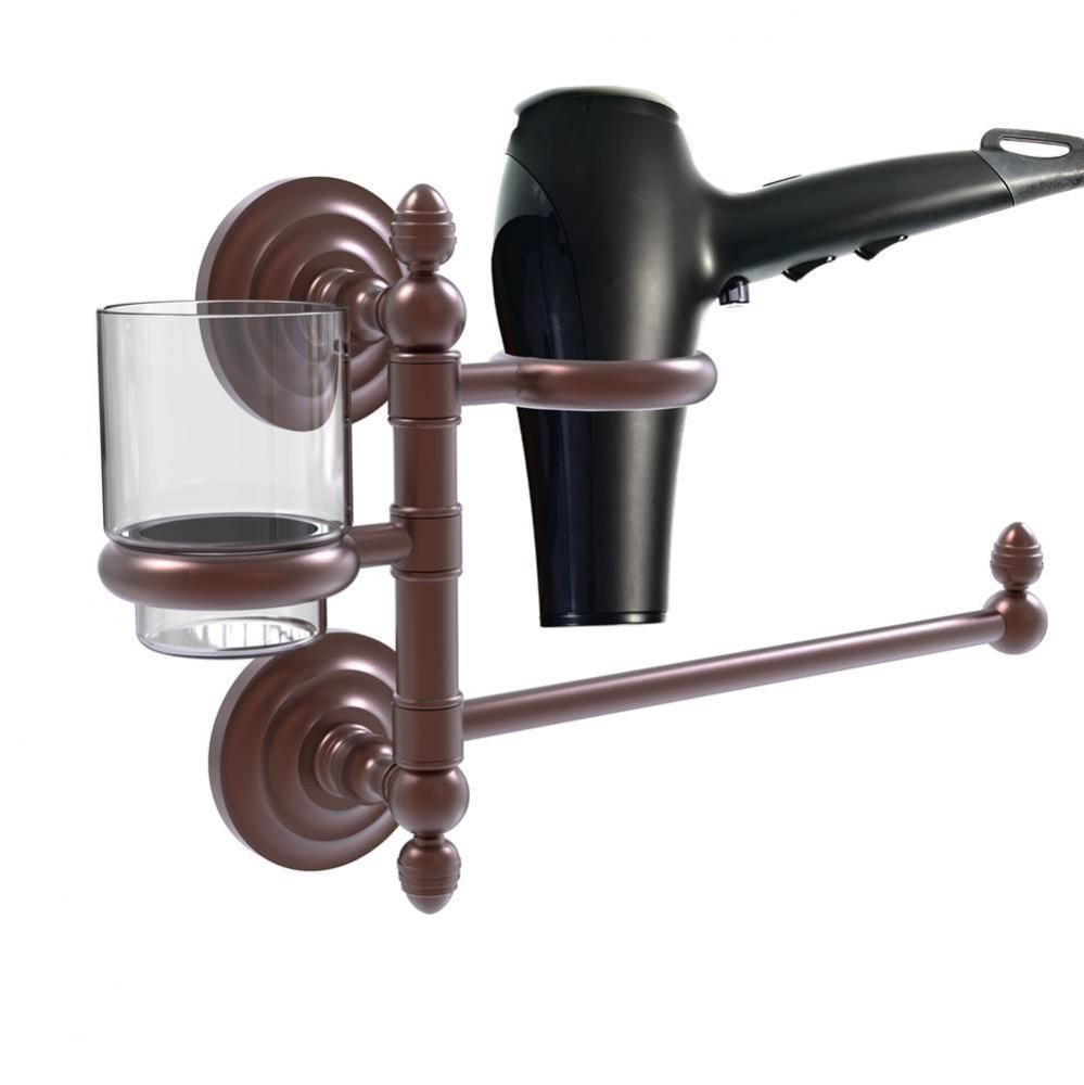 Que New Collection Hair Dryer Holder and Organizer