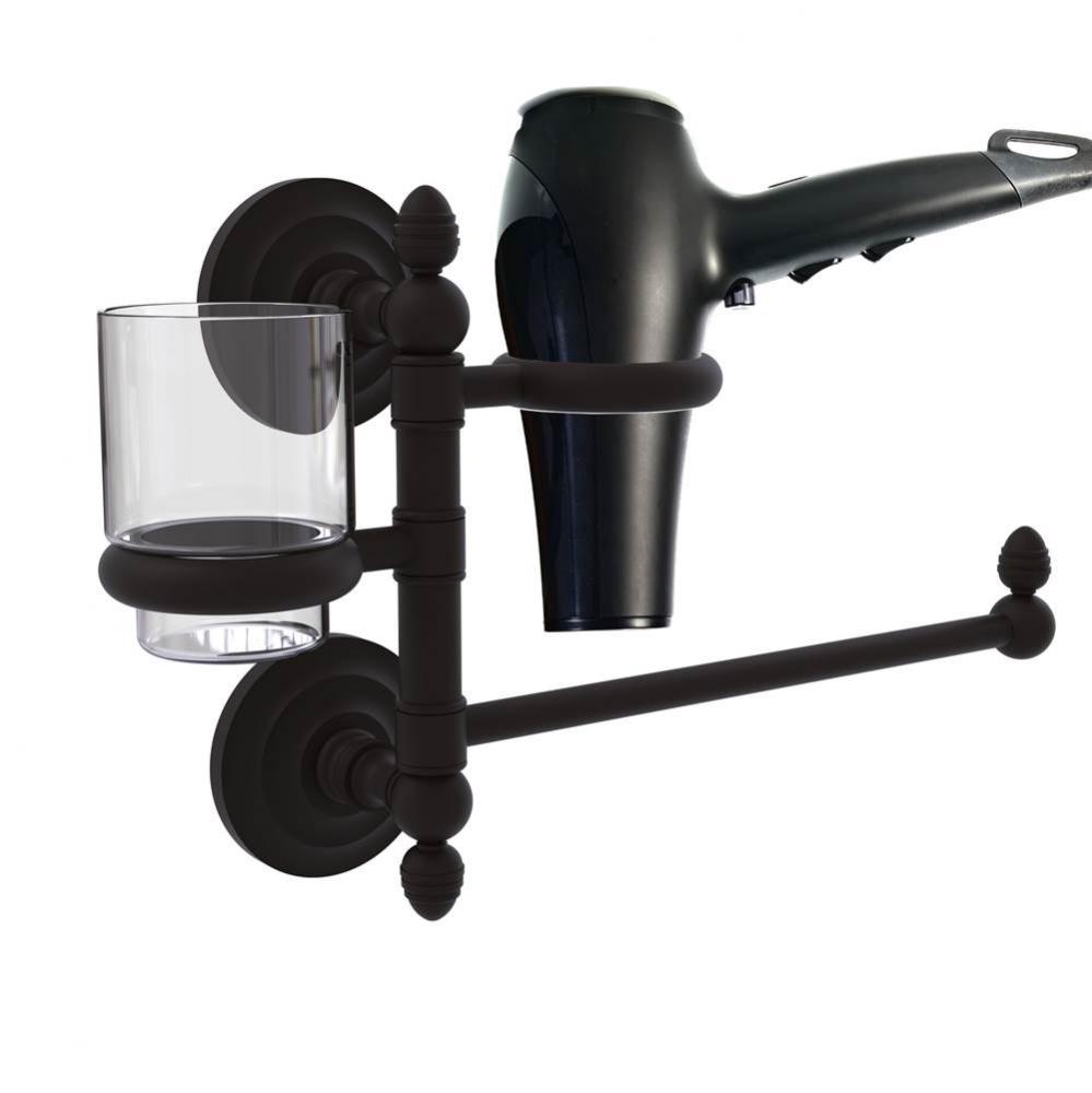 Que New Collection Hair Dryer Holder and Organizer