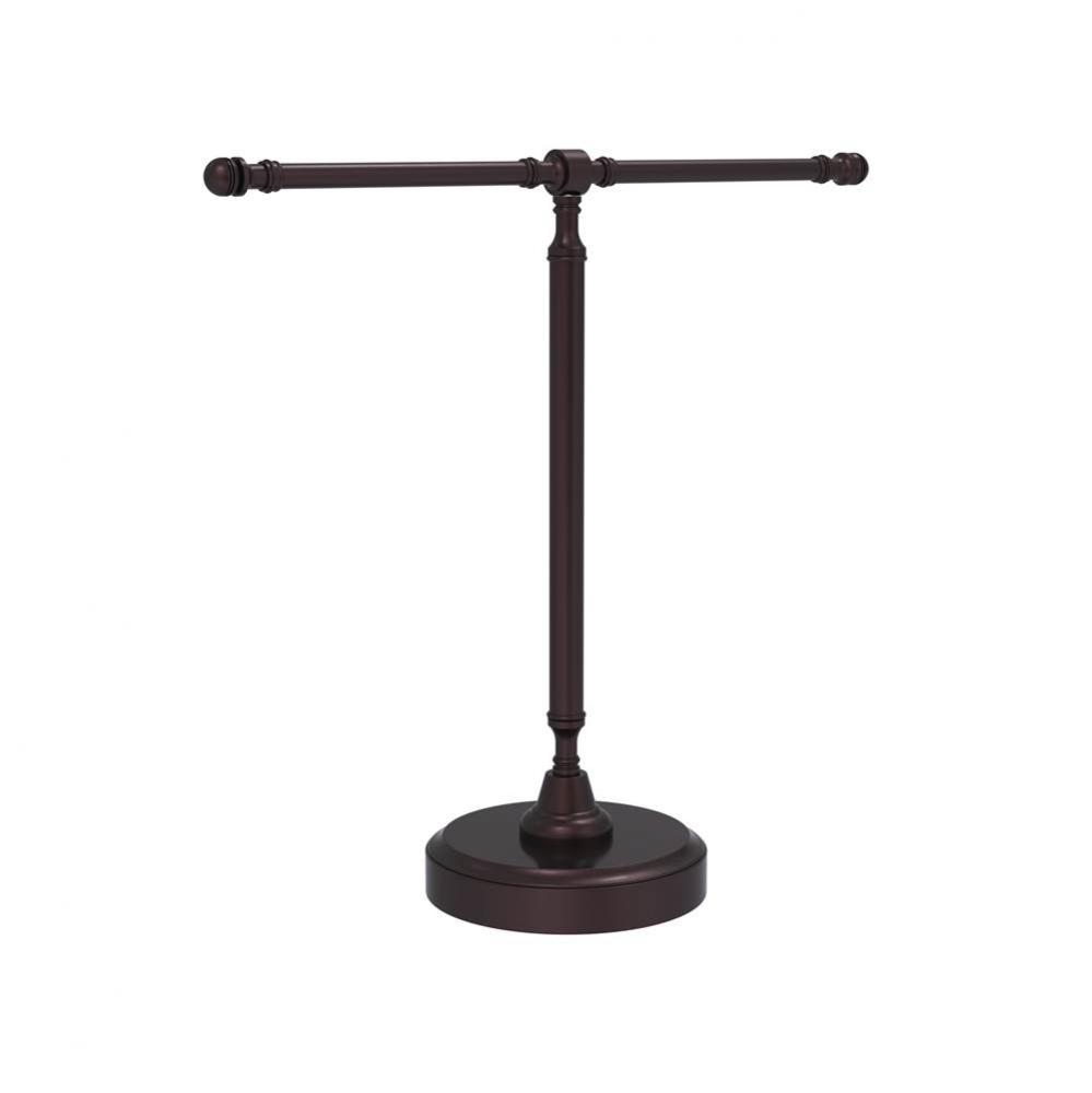Vanity Top 2 Arm Guest Towel Holder