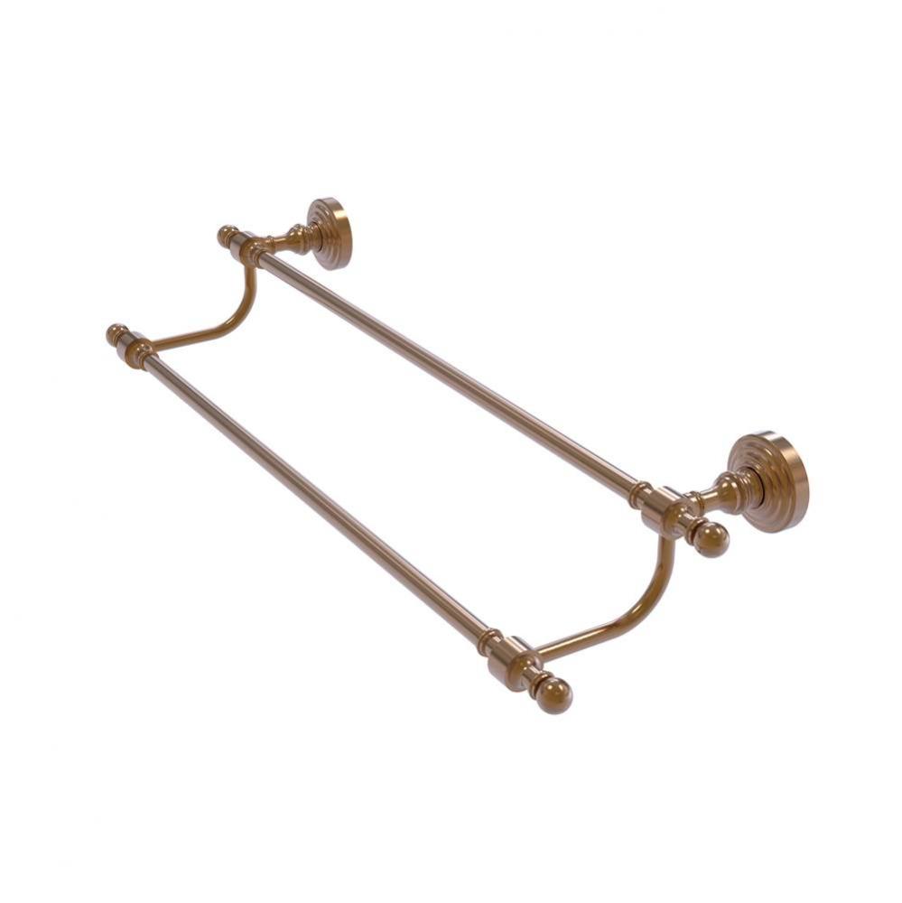 Retro Wave Collection 30 Inch Double Towel Bar