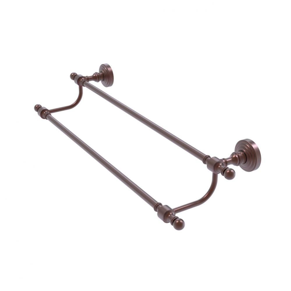 Retro Wave Collection 30 Inch Double Towel Bar