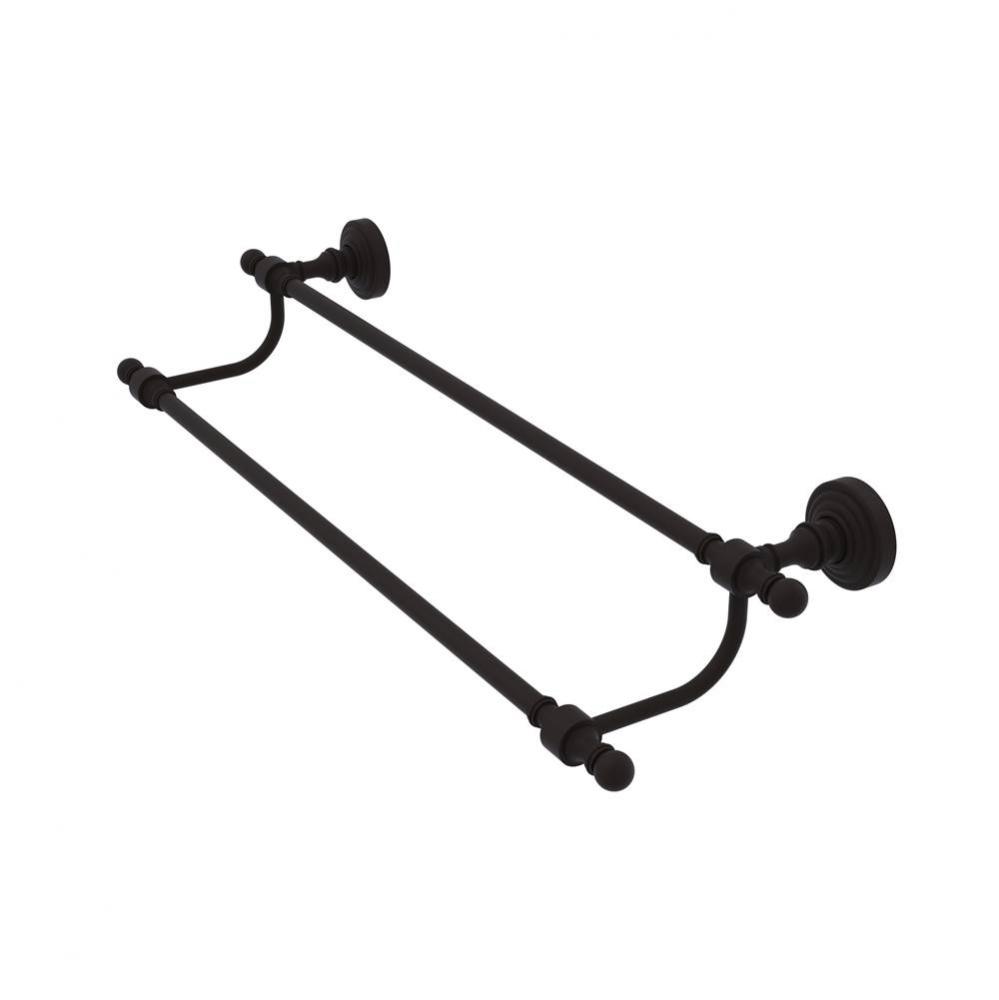 Retro Wave Collection 30 Inch Double Towel Bar