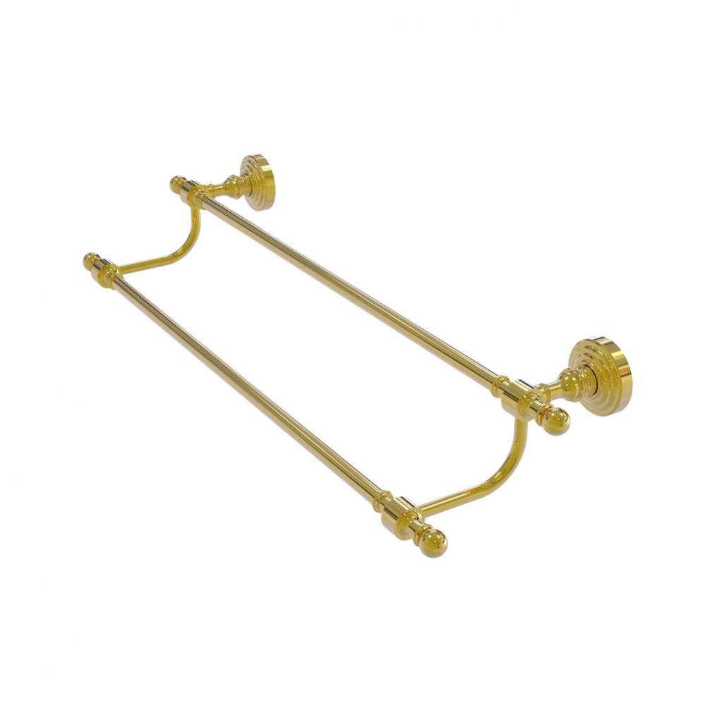 Retro Wave Collection 30 Inch Double Towel Bar