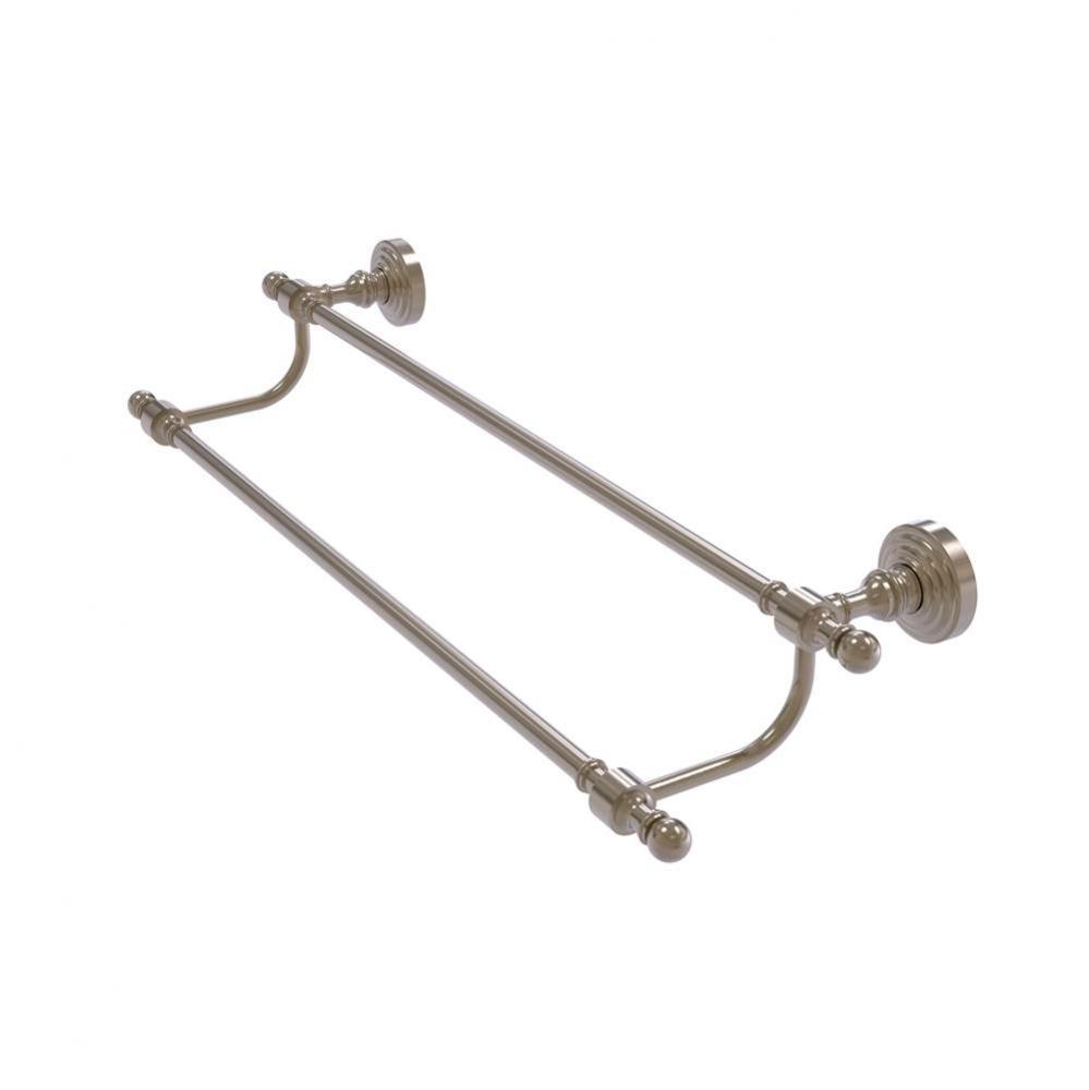 Retro Wave Collection 30 Inch Double Towel Bar