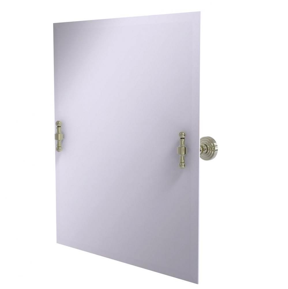Frameless Rectangular Tilt Mirror with Beveled Edge