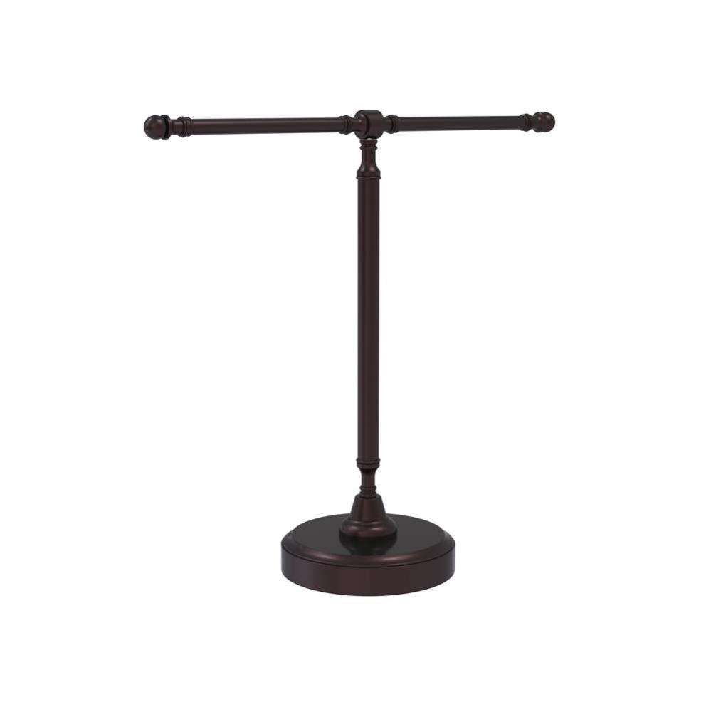 Vanity Top 2 Arm Guest Towel Holder