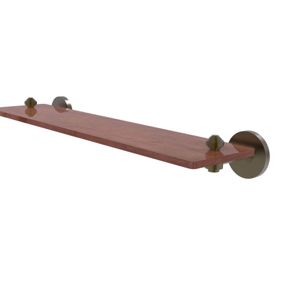 South Beach Collection 22 Inch Solid IPE Ironwood Shelf