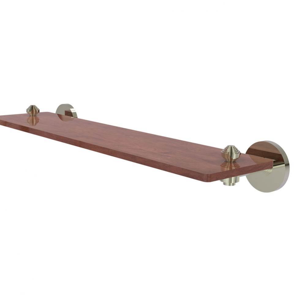 South Beach Collection 22 Inch Solid IPE Ironwood Shelf
