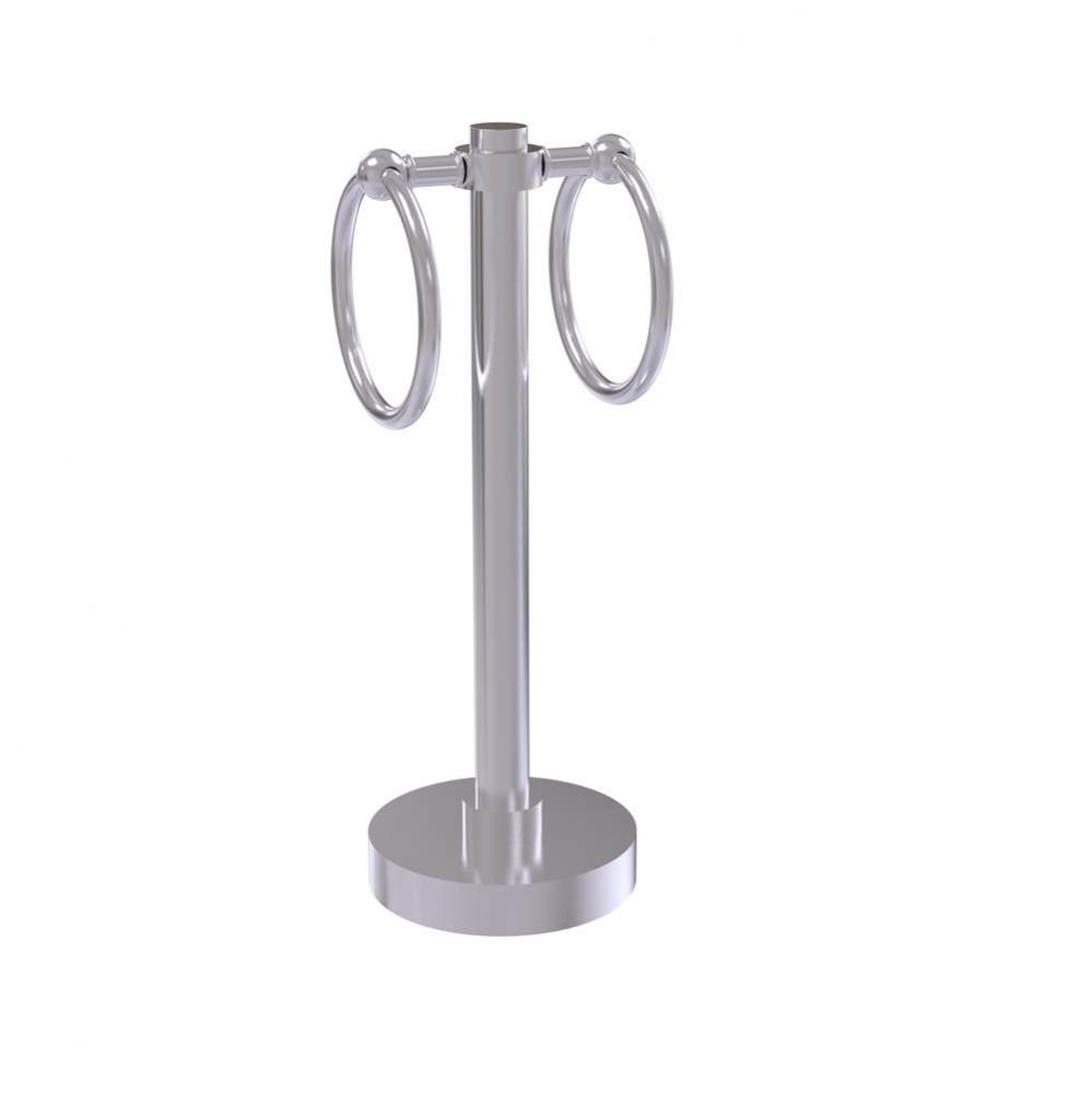 Southbeach Collection Vanity Top 2 Towel Ring Guest Towel Holder