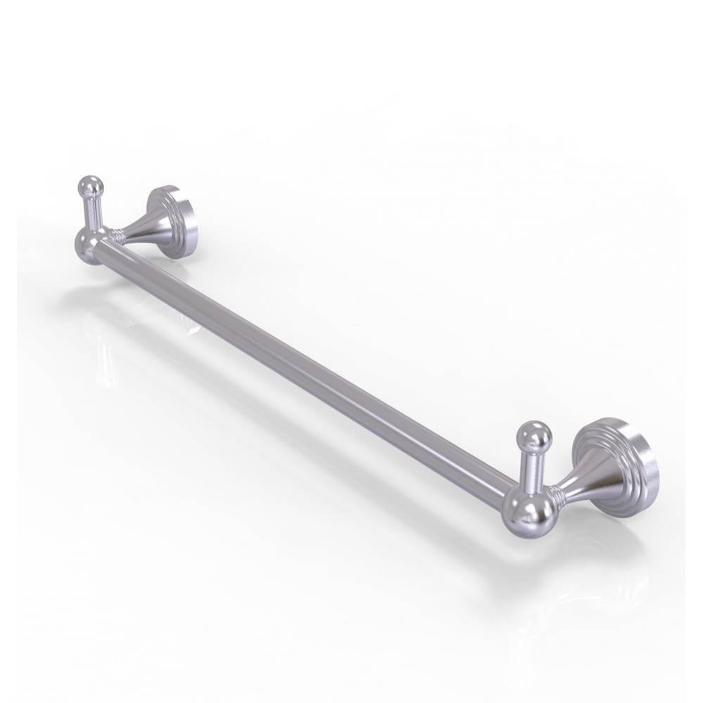 Sag Harbor Collection 36 Inch Towel Bar with Integrated Hooks